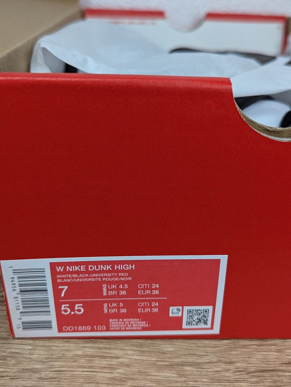 Nike Scarpe da donna: Nike Dunk High "Panda" - Neuves - Taille 38 – Nuovo e nell'imballaggio originale da Yvorne venduto da Bocchino_1291 3