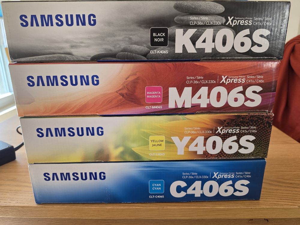 Toner Samsung Xpress C41x/C46x noir+magenta+jaune+cyan (Neu und ...