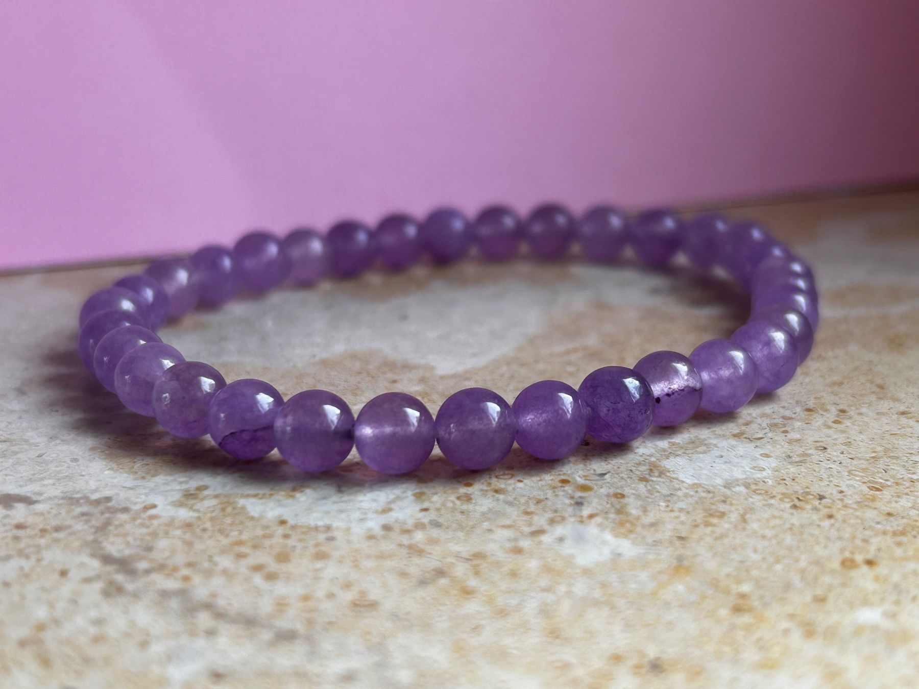 Bracciali & Braccialetti: Armband Amethyst ca 6mm (19.5cm) – Usato da Dittingen venduto da Bijoubelle 2