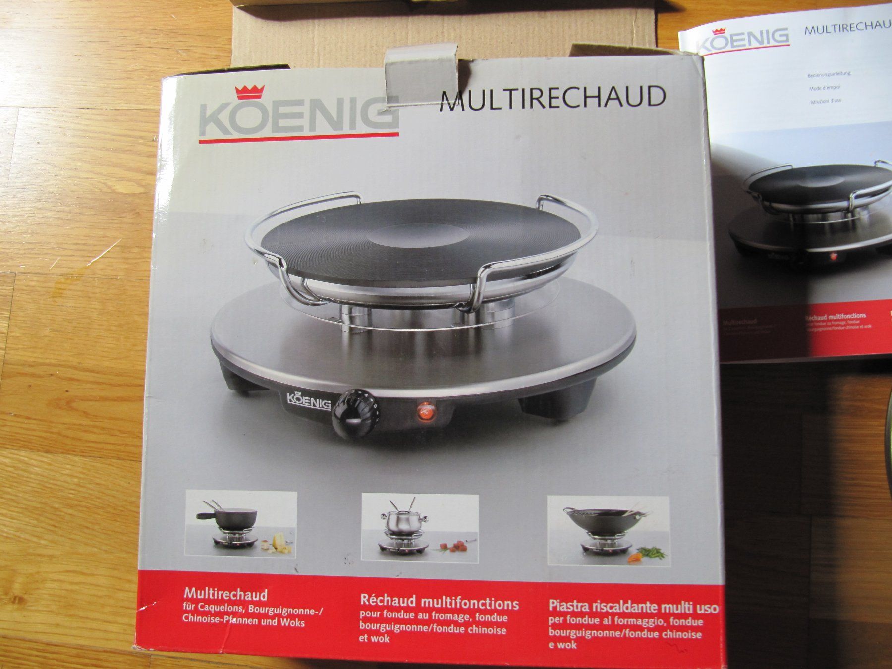 Sigg Appareils de cuisine: Multirechaud Koenig silber -  Fonduerechaud – Neuf (Voir description) à Würenlos par AustralisZ 4