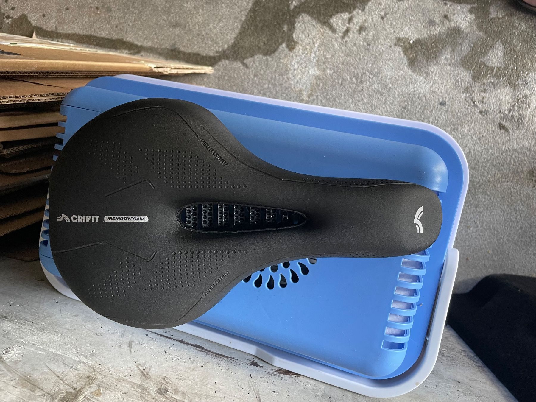 Ersatzteile: Fahrrad Sattel Crivit Memory Foam neu – Neu (gemäss Beschreibung) aus Ebikon von Agnes62 2