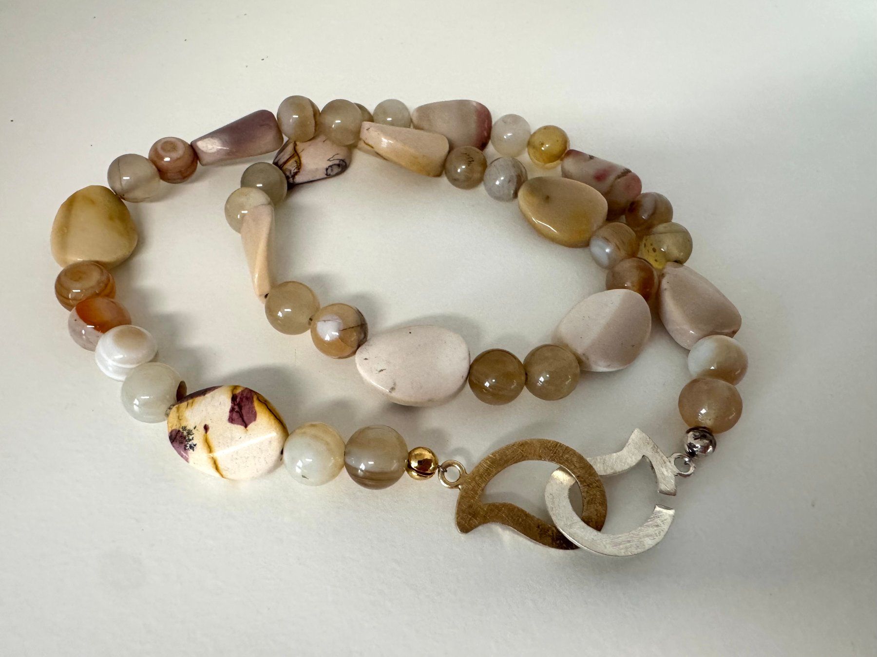 Catenine: Halskette Mookait, Achat. – Nuovo (secondo la descrizione) da Biberist venduto da tl-schmuck 1