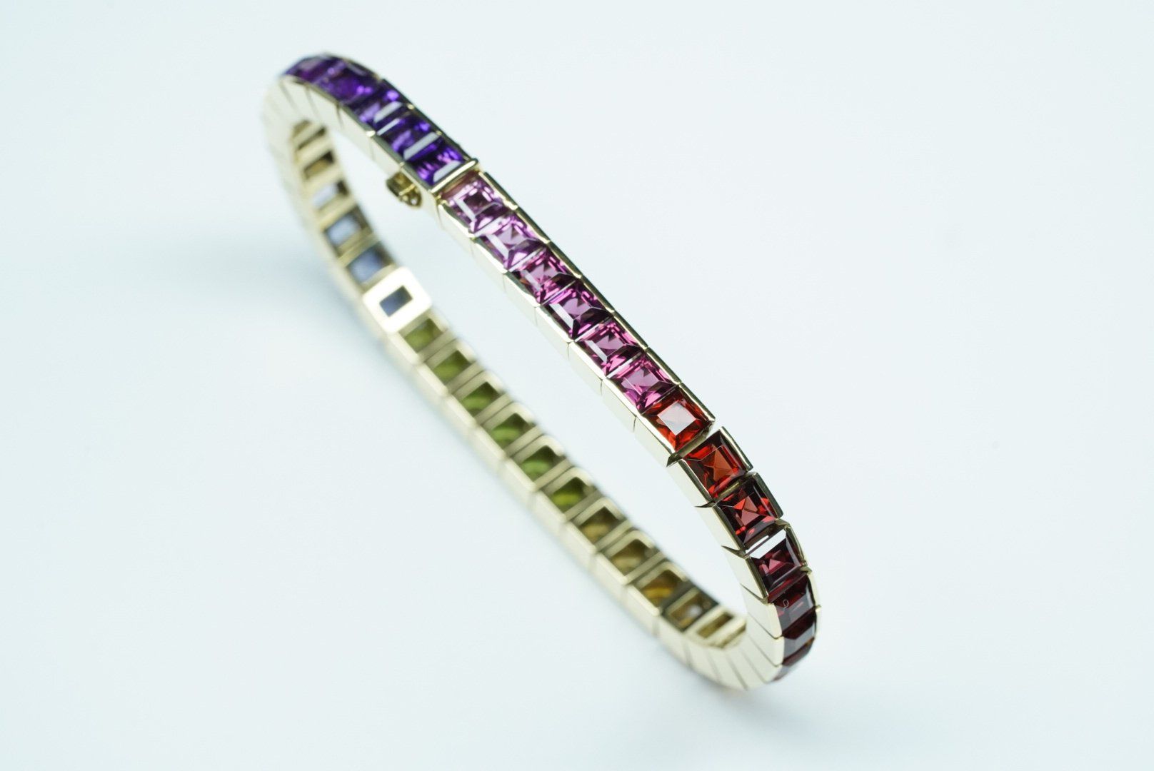 Bracciali & Braccialetti: Multicolor Armband 14k Gelbgold – Usato da Bülach venduto da Re-Jewelled 4