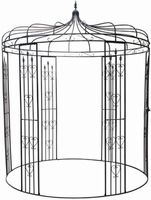 Metall-Pavillon HEART Ø232/H271 schwarz