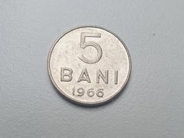 🇷🇴 Romania 5 bani 1966 RSR