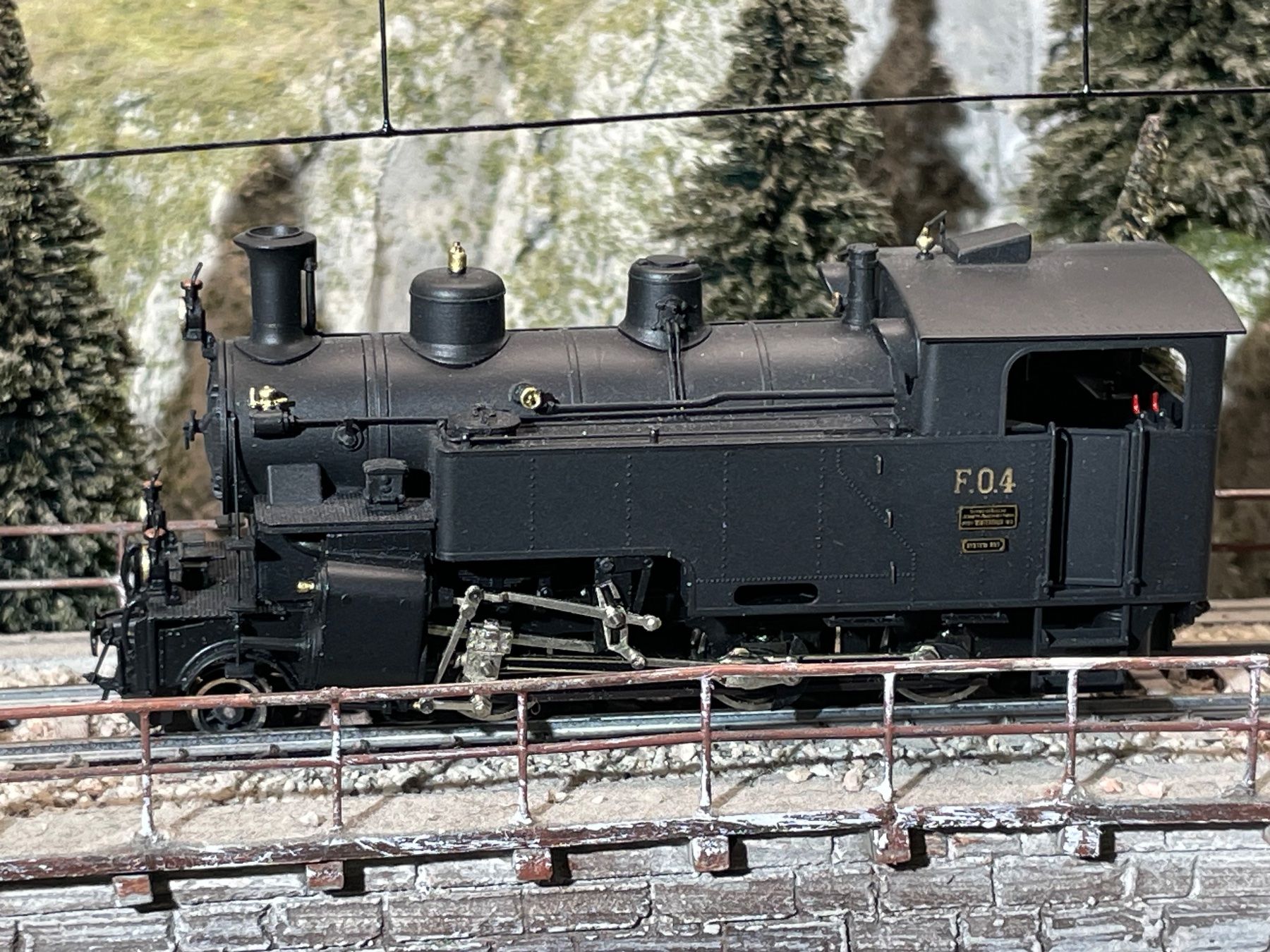 Ferro-suisse Modellini di ferrovie: Ferro Suisse FO- Damplok , No; 4 – Nuovo (secondo la descrizione) da Krummenau venduto da ferrotech 6