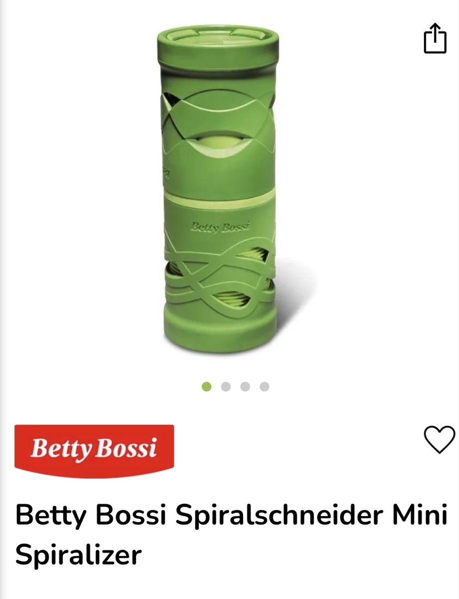 Betty Bossi Küchengeräte: Betty Bossi Spiralschneider Mini Spiralizer – Neu (gemäss Beschreibung) aus Ebmatingen von mini68 3