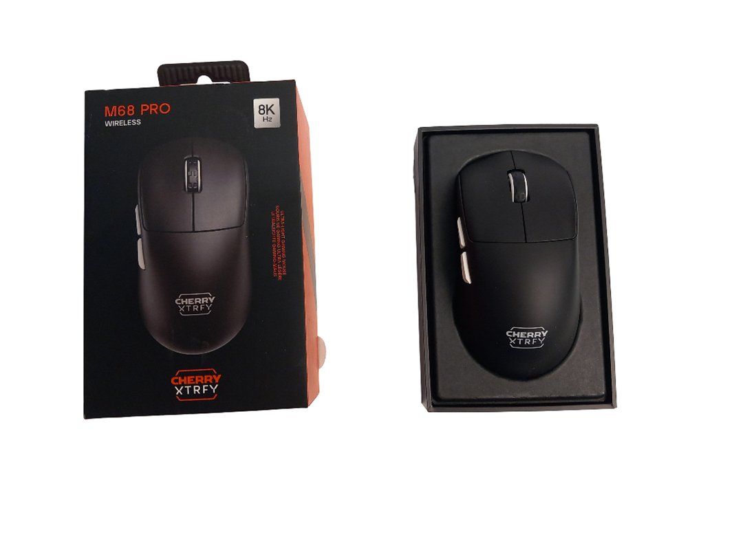 Maus: CHERRY XTRFY M68 Pro Wireless Black Mouse – Neu (gemäss Beschreibung) aus Hünenberg von Restwert_Zug 2