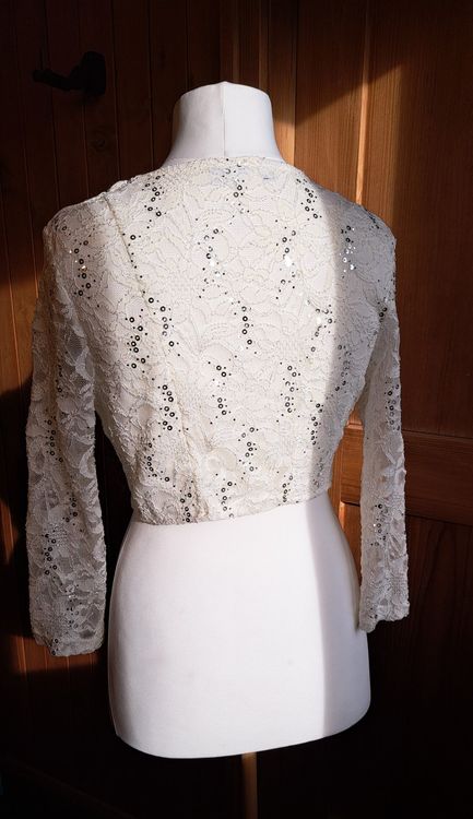 Boléros: Edles Bolero, Spitze mit Pailletten – Neuf (Voir description) à TRUBSCHACHEN par Hope40 4