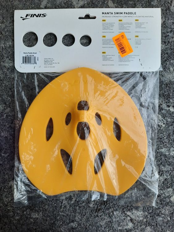 thumbnail image 2 of Finis Manta Paddles - Swim Training Paddles For Lap Swimming - Swim Gear For Swimmers Of All Experience Levels Pool And Swimming Accessories 2 of 13