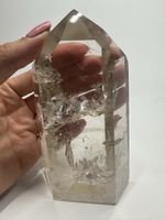 Exklusive Champagnerfarbene Rauchquarz Spitze 12.5cm