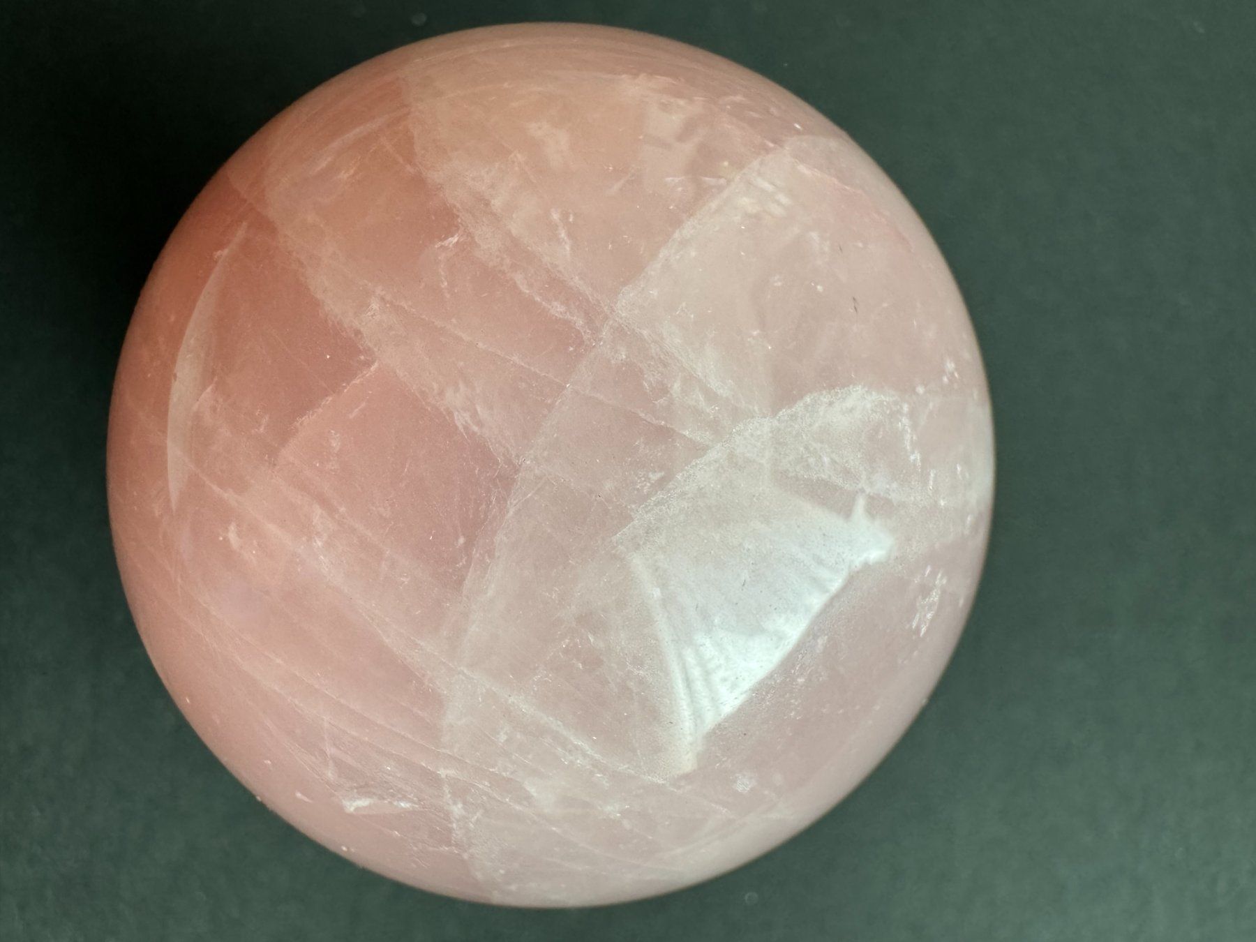 Minerali & Pietre curative: Rosenquarz Kugel aus Madagaskar, 5 cm – Nuovo (secondo la descrizione) da Siebnen venduto da Trans-Am 3