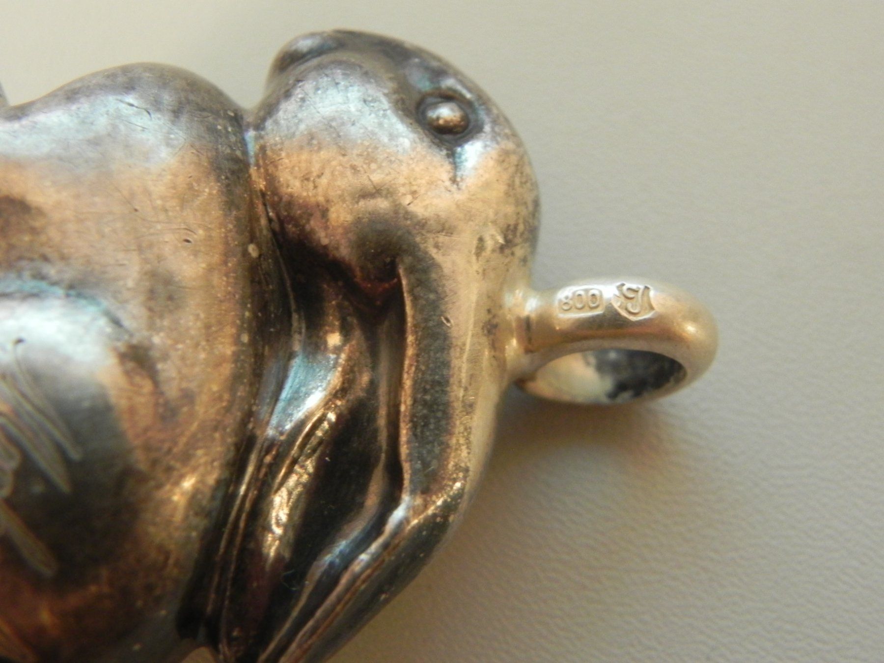 Figuren: 2 alte Baby Rassel aus Silber – Gebraucht aus Minusio von Lory64 3