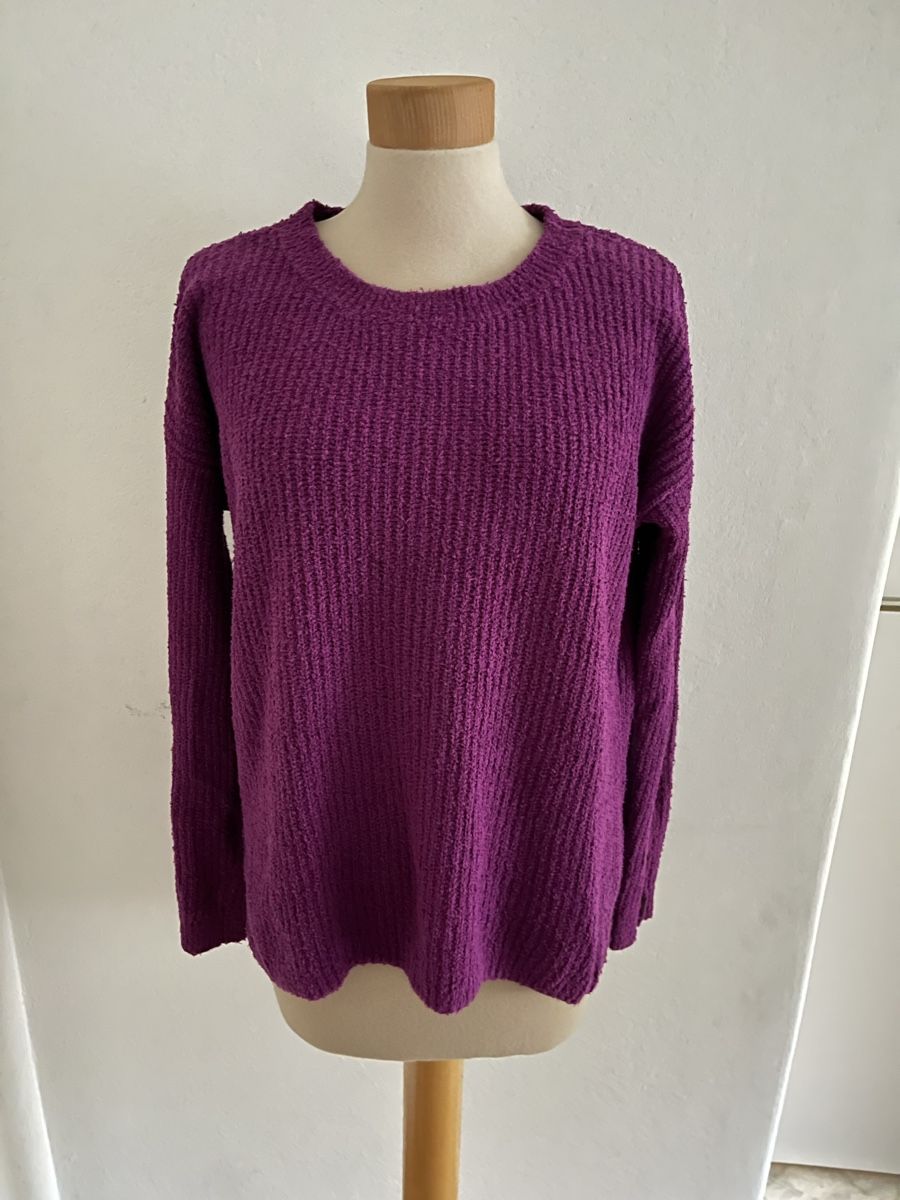 Maglioni & Felpe: Strickpullover / Pullover / Lila / M – Usato da Hünibach venduto da s.leptir