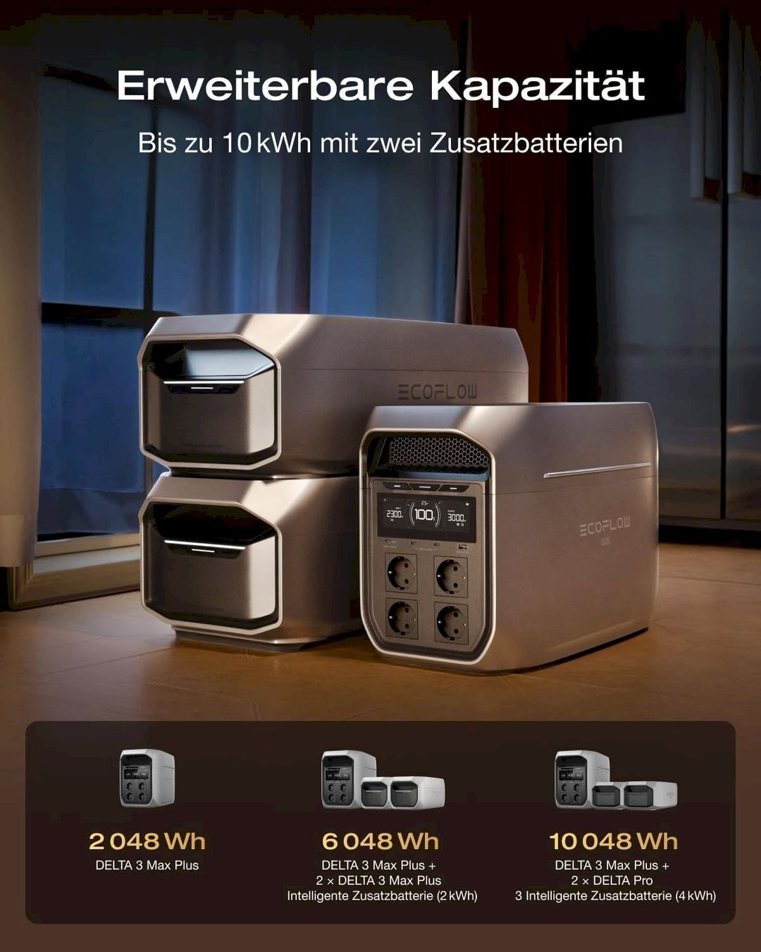 Batterie: EcoFlow DELTA 3 Max Plus Powerstation – Nuovo e nell'imballaggio originale da Bottighofen venduto da zaap 4