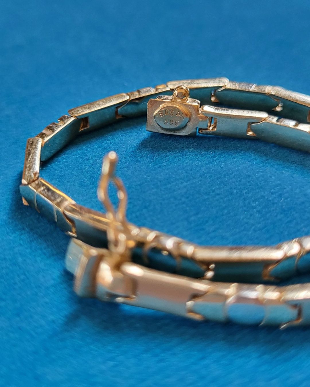 Bracciali & Braccialetti: Gold 585 Massiv Armband – Usato da Wald ZH venduto da Aniade 7