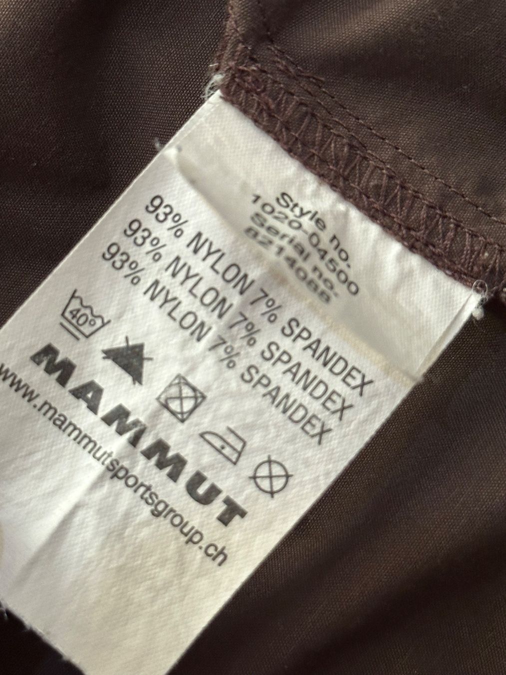 Mammut Pantaloni: Mammut Wanderhose Gr.40 – Usato da Bern venduto da BrandVilla 6