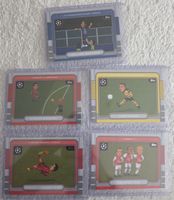 9 Topps Fussball Sammelkarten Pixel Art Set Zustand neu