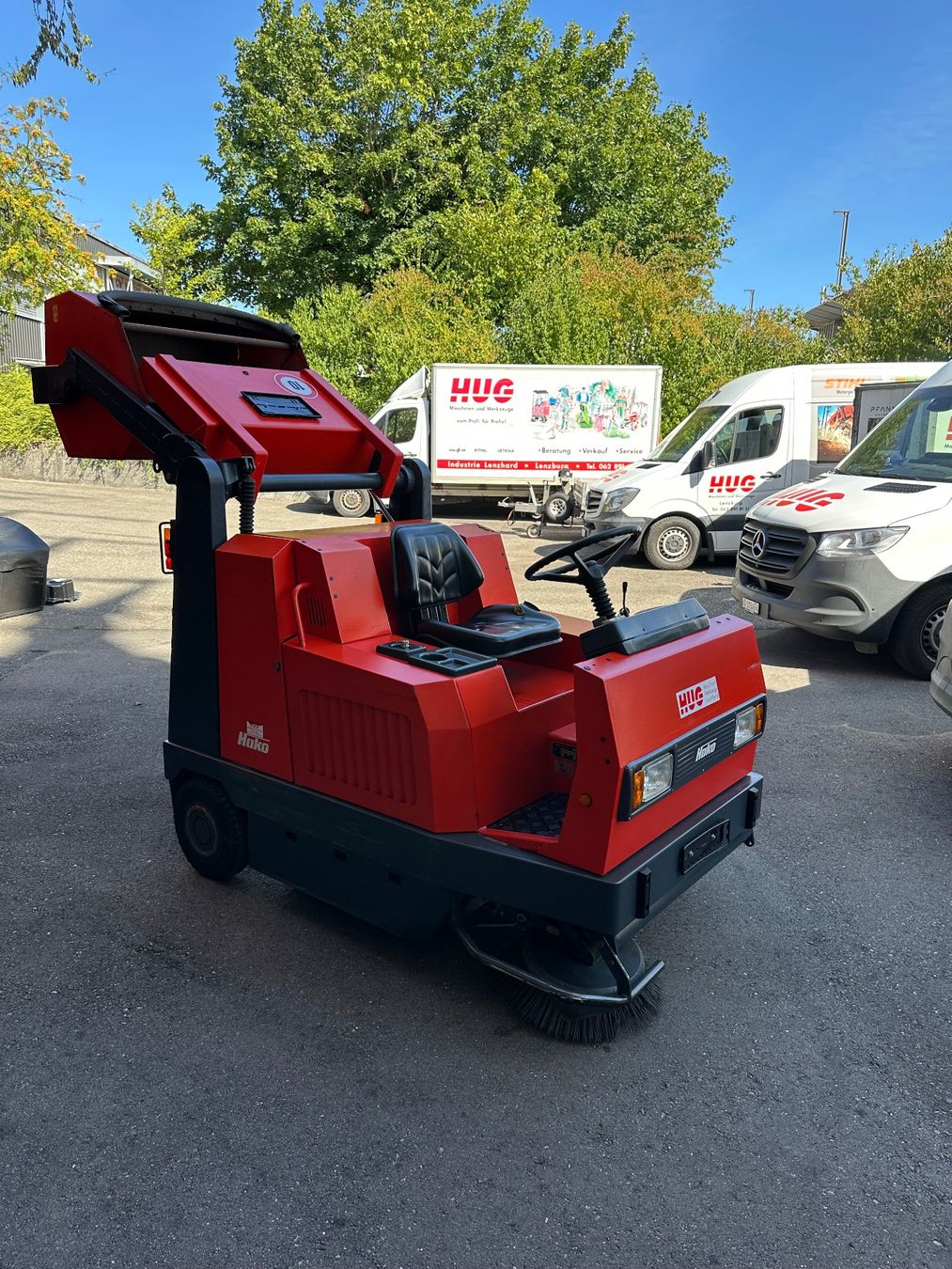 Hako Alle Maschinen: Hako Jonas 1450D Kehrmaschine – Gebraucht aus Lenzburg von billistar 1