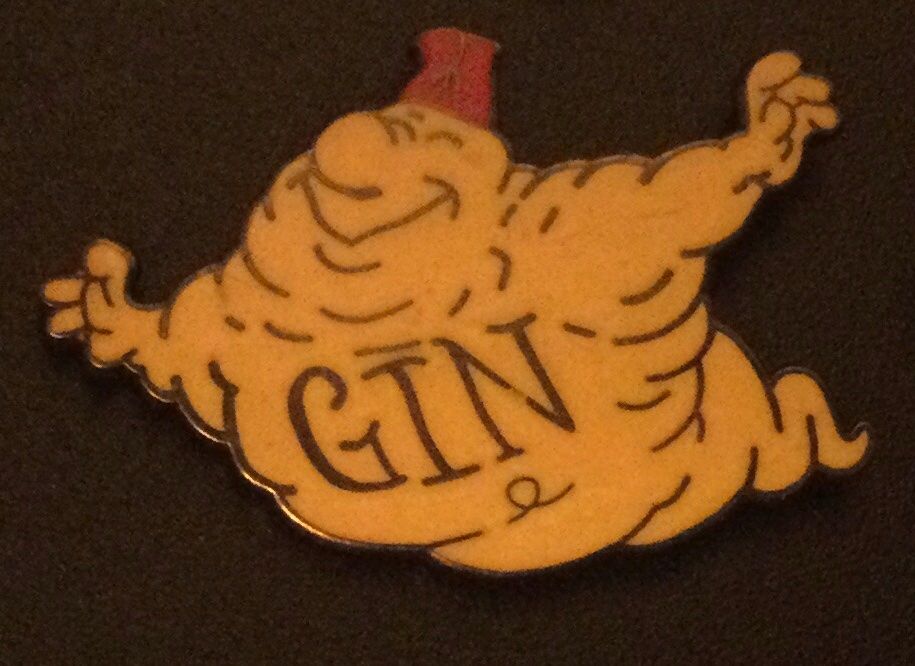 Plaketten & Abzeichen: Pin's saggay corner BD alcool gin – Gebraucht aus Oron-le-Châtel von Chrisvintage