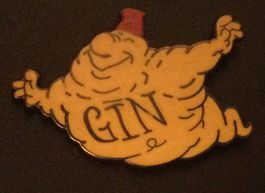 Pin's saggay corner BD alcool gin