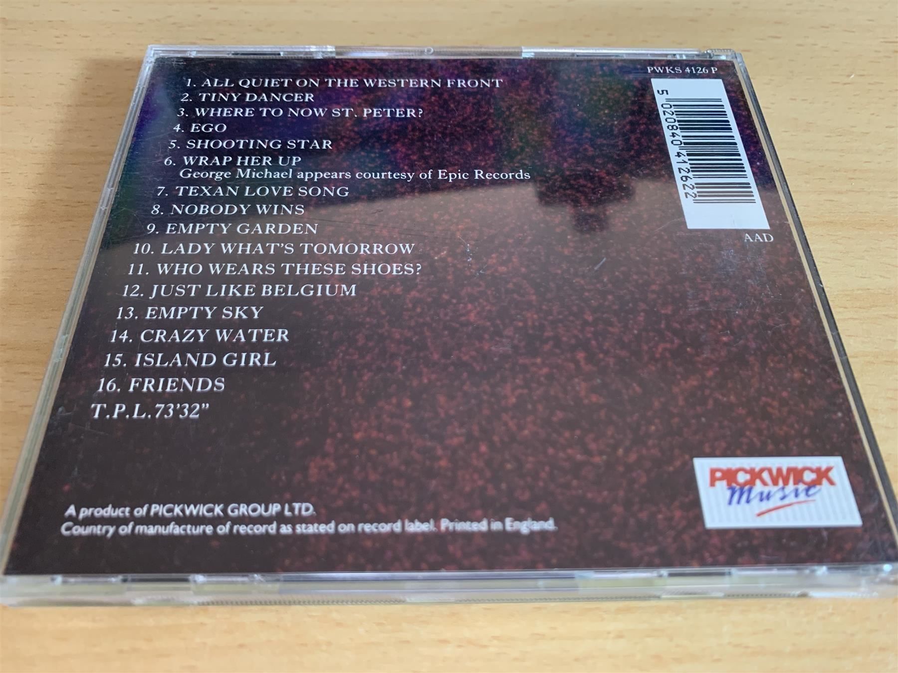 CD: Elton John – Song Book – Usato da Rikon im Tösstal venduto da Alpenmutz 1