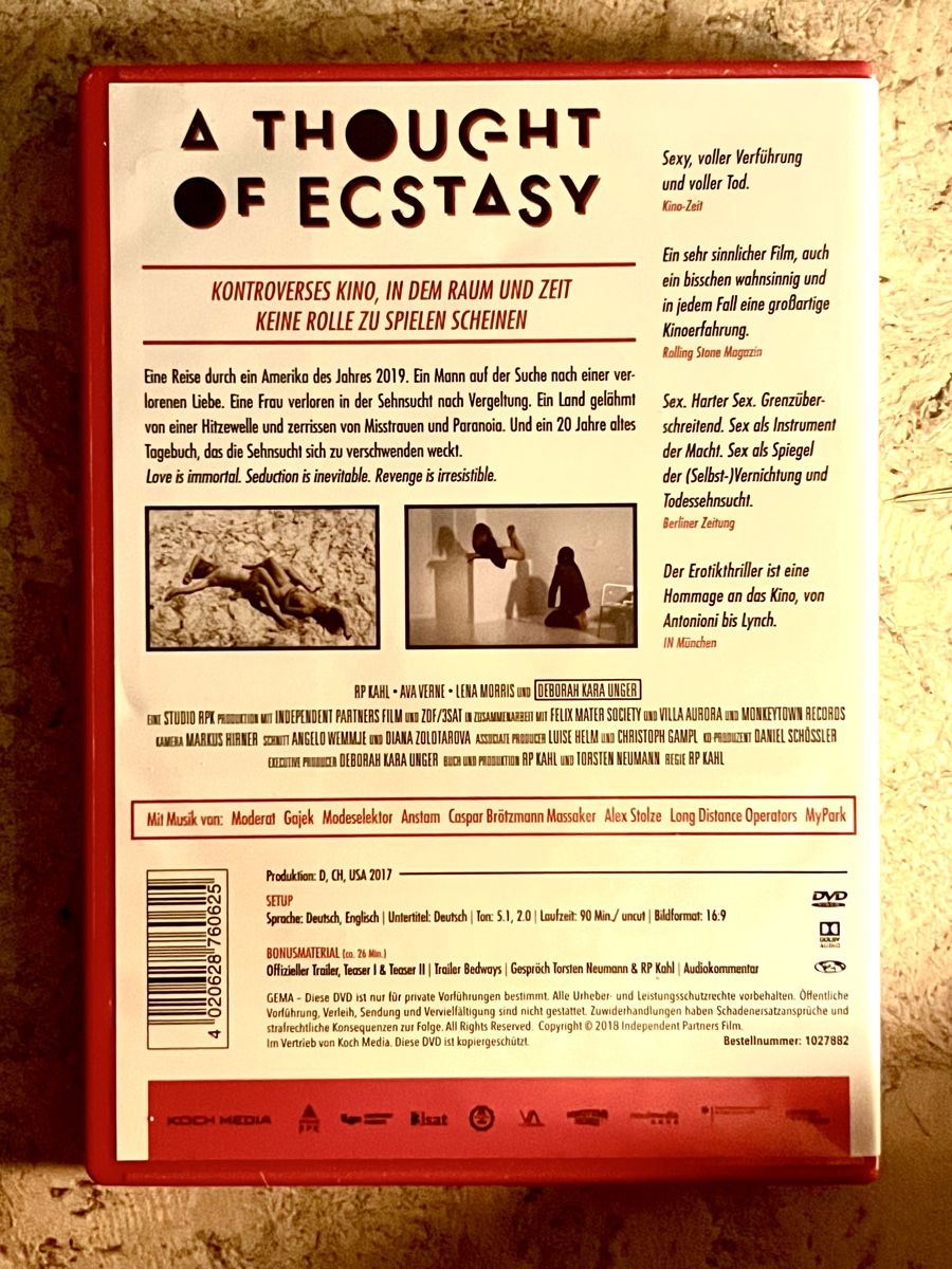 Tutti i DVDs: A Thought of Ecstasy - Erotikthriller – Usato da Inkwil venduto da RetrOhyeah_Schweiz 1
