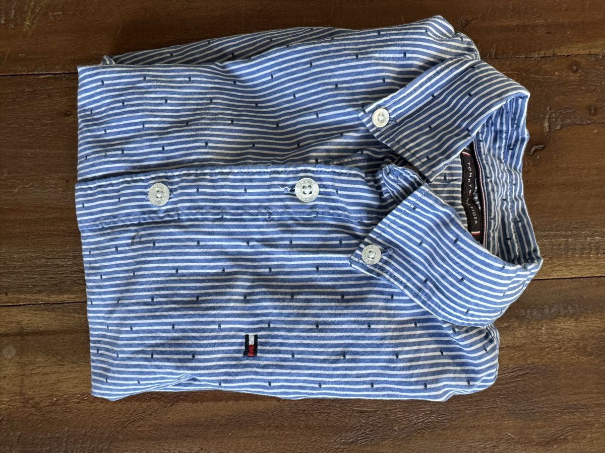 Tommy Hilfiger Hemden, T-Shirts & Polos: Tommy Hilfiger Hemd,Gr.104, gestreift – Gebraucht aus Bazenheid von _Orninda_