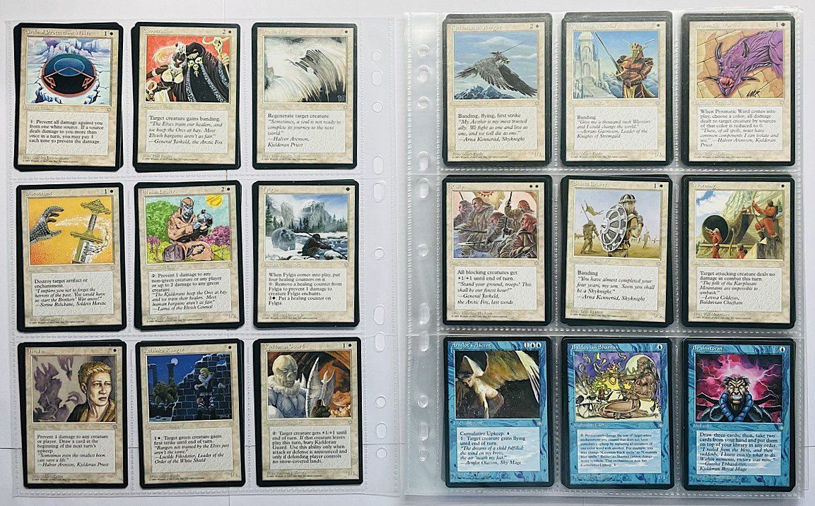 Magic The Gathering Carte collezionabili: Magic The Gathering komplettes Common Set Ice Age + Länder – Usato da Duggingen venduto da nad_6yzh 1