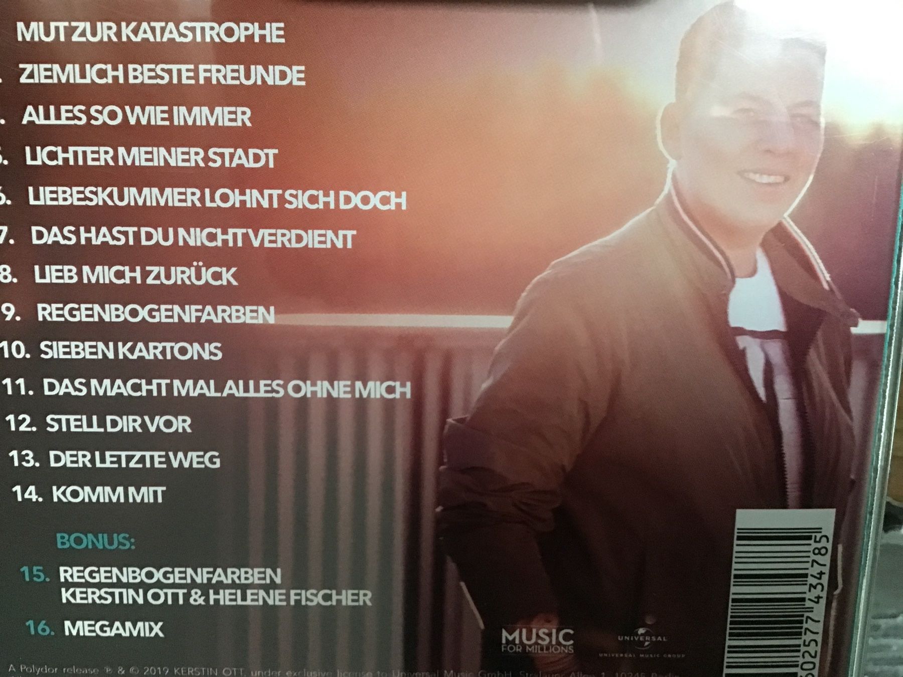 CD: Kerstin Ott - Mut zur Katastrophe CD    o – Usato da Thierachern venduto da sweden08 1