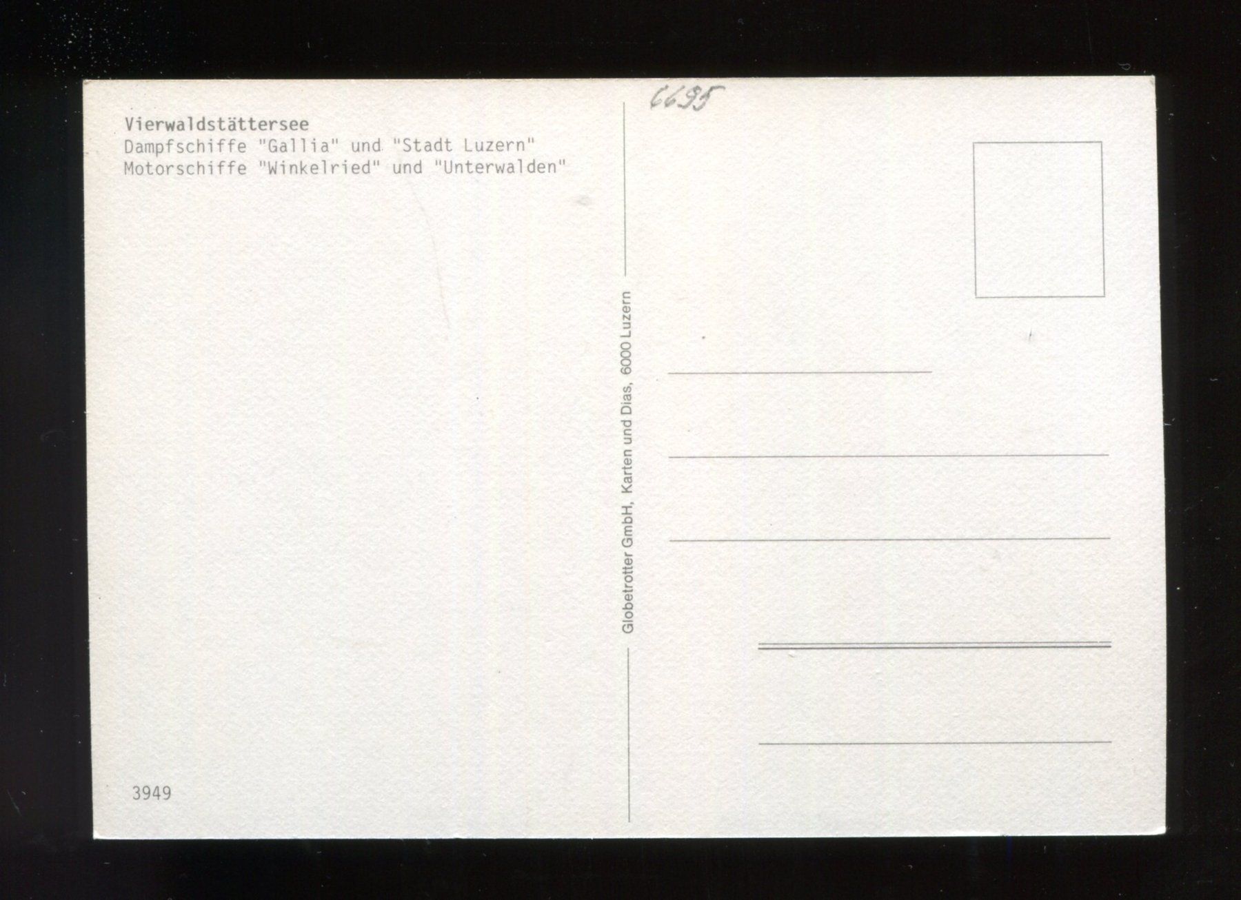 Cartoline postali: Vierwaldstättersee, Dampfschiffe, Motorschiffe – Usato da Aarau venduto da Elmaar41 2