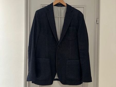 Blazer im Used Denim Look, Gr 52 (L) Massimo Dutti