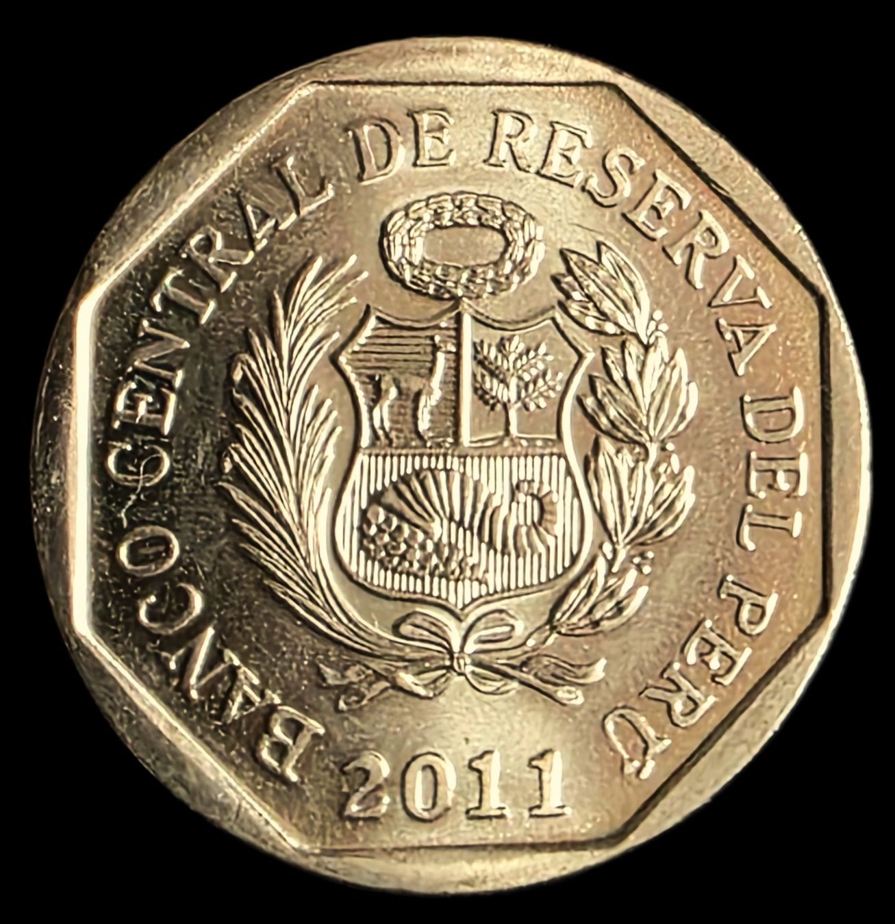 Toutes les monnaies: PERU' 1 NUEVO SOL 2011 – D'occasion à winterthur par CoinPassion 1