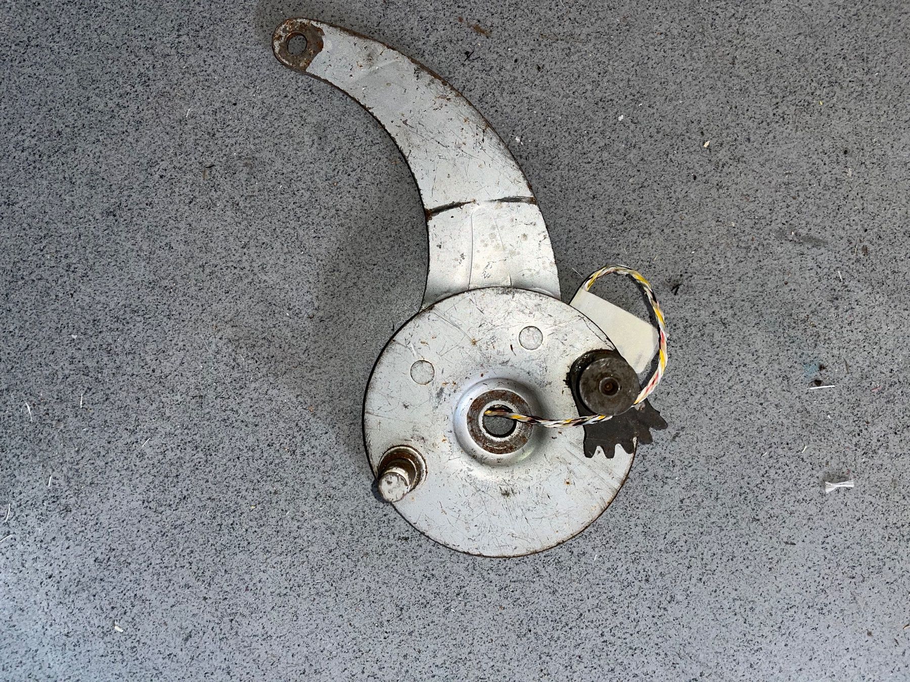 Sachs Parti ricambio per ciclomotori: Sachs Mofa Rücktritt Bremsankerplatte – Usato da Fahrni b. Thun venduto da berger_tuning34 1