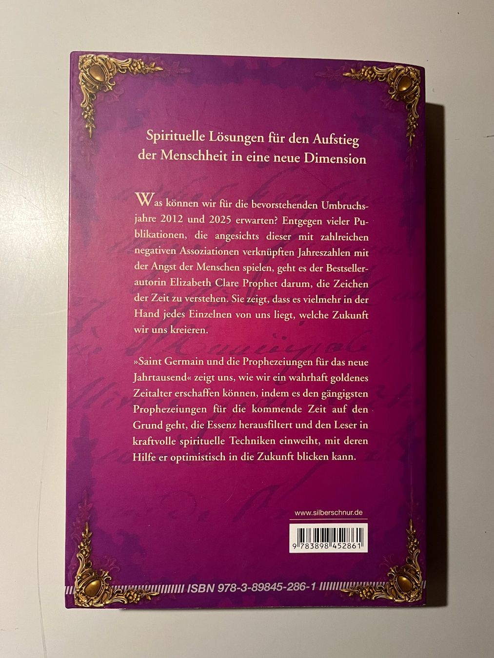 Libri: E.C. Prophet: Saint Germain Prophezeiungen – Usato da glattfelden venduto da kimiaxel 1