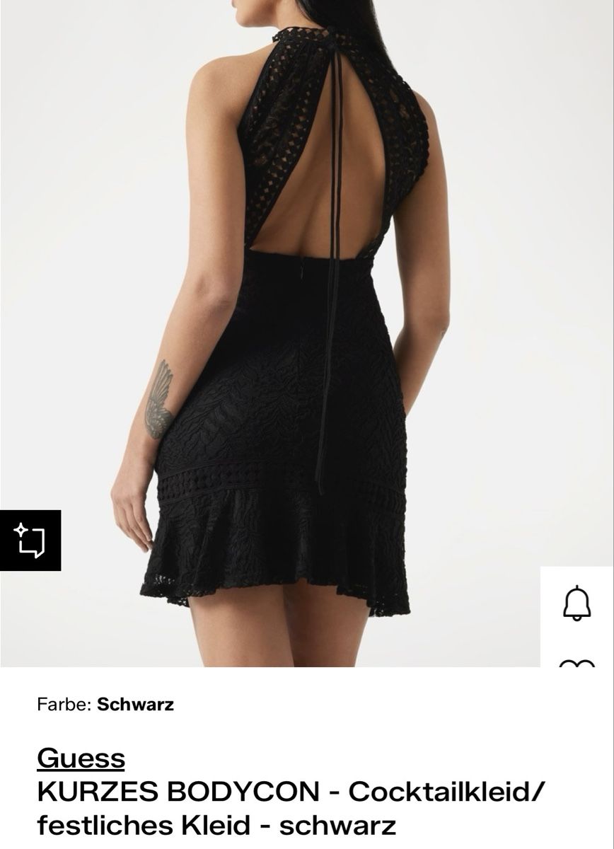 Guess Vestiti: Kleid von Guess (schwarz) – Nuovo e nell'imballaggio originale da Wintersingen venduto da chiwy 1