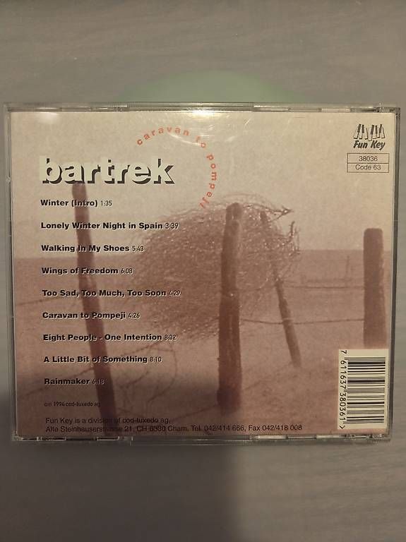 CD: Bartrek: Caravan to pompeji – Usato da Lauerz venduto da betsan666 1