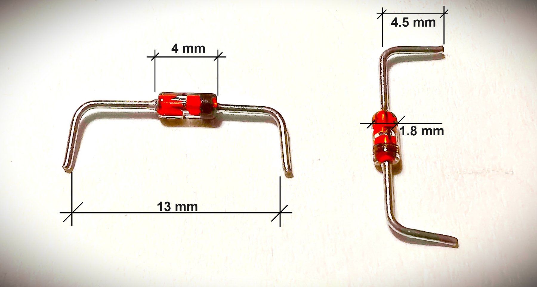 Componenti elettronici: 1N4153 Dioden 75 Volt 200mA – Nuovo (secondo la descrizione) da Oberwangen b. Bern venduto da Vittorio0 1
