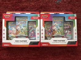 Pokémon First Partner Illustrations-Kollektion Serie 2 Neu