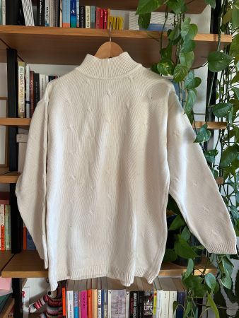 Auf Mamas Fundus: 90s Strickpulli Oversize