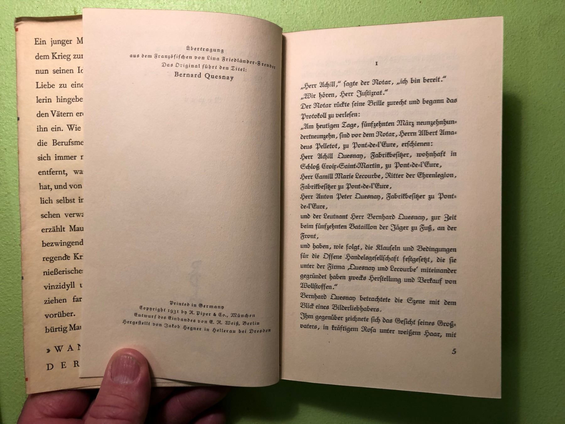 Libri: André Maurois: Die Fabrik – Usato da Zürich venduto da allp 4