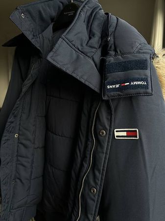 Tommy Hilfiger Jeans Winterjacke Marine Gr. S  