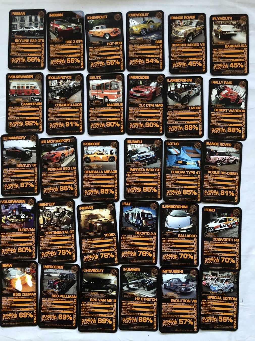 Spiele: TOP TRUMPS SPECIALS - Quartett - Superautos - Tuning Power – Gebraucht aus Schaffhausen von durruti 1