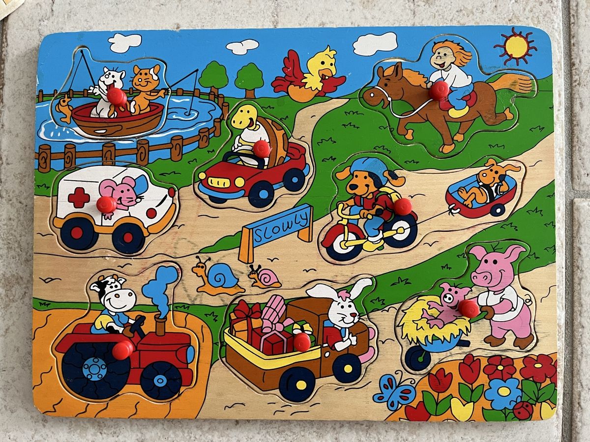 Puzzle: Sechs gebrauchte Holz Puzzles  – Usato da Wettingen venduto da epe_9vbf 6