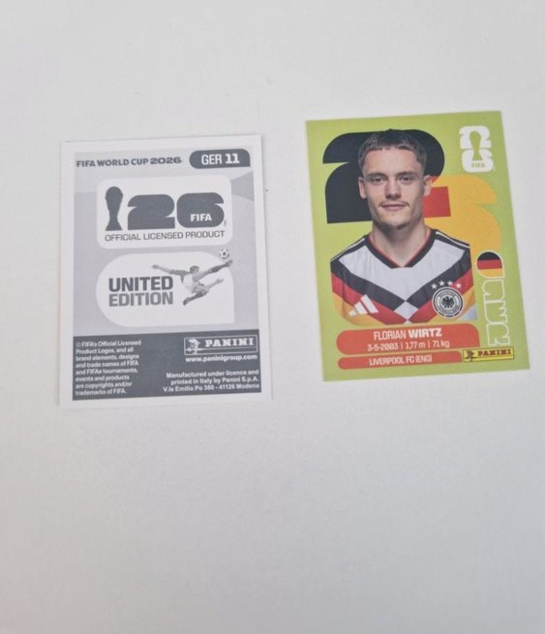 Panini Cartes à collectionner: Panini Sticker GER11 – Neuf (Voir description) à Stüsslingen par white_angel86