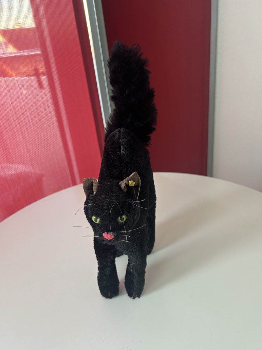 Steiff Giocattoli: Große antike Steiff Katze/Kater mit Buckel – Usato da Zumikon venduto da tuna007 1