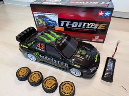 Tamiya RC Auto Ken Block Design Subaru Impreza TT-01 Type E