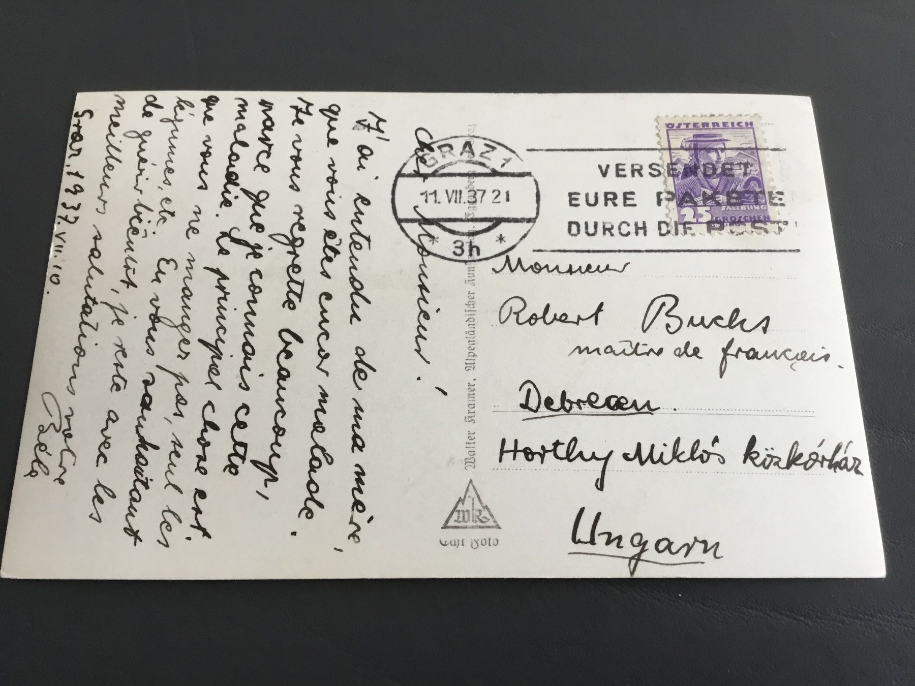 Cartoline postali: Graz - Österreich – Usato da Kerzers venduto da Georges3210 1