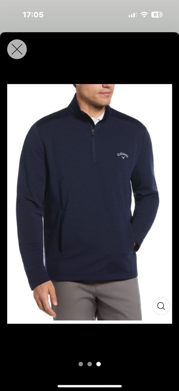 Pullover & Sweatshirts: Callaway Golfpullover Ottoman Quarter Zip Grösse 3XL – Neu (gemäss Beschreibung) aus Neirivue von naz_z28w 2