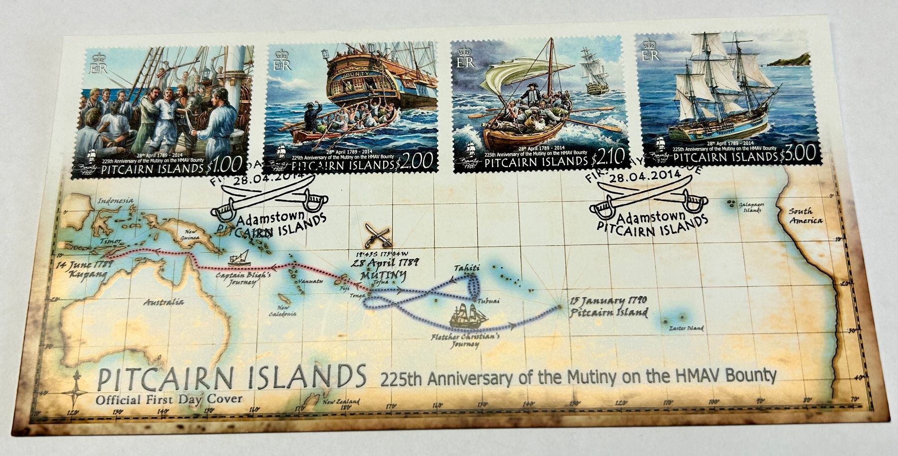 Alle Briefmarken: Exklusiver Ersttagesbrief Pitcairn Islands – Neu (gemäss Beschreibung) aus Braunau von Duczelli 1
